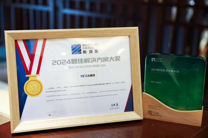3044永利集团官网集团出海易Chuhaiyi荣获 “新旗奖”2024最佳解决方案大奖